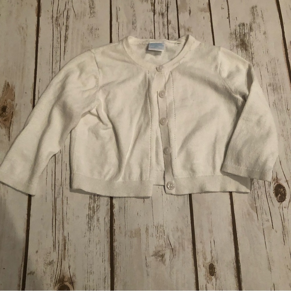 Edgehill collection white cárdigan